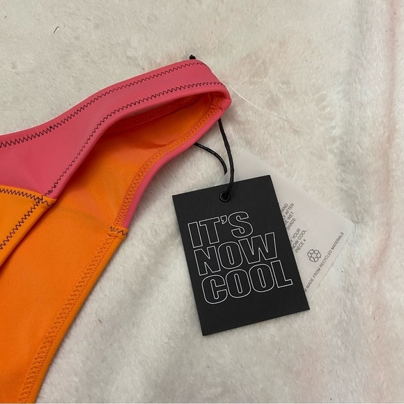 New! Free People Bikini Bottom in Saint Tropez Tangerin 28629 - Picture 6 of 10